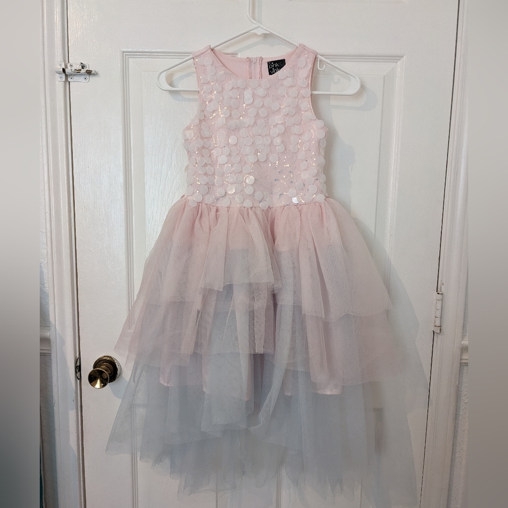 Pink & Violet Girl Dress